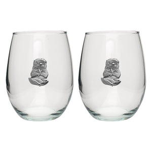 Sea Otter Stemless Goblet (SET OF 2)