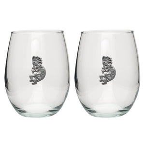 Kokopelli Stemless Goblet (Set of 2)