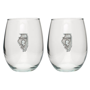 Illinois Stemless Goblet (Set of 2)