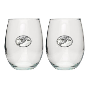 Snowboarder Stemless Goblet (SET OF 2)