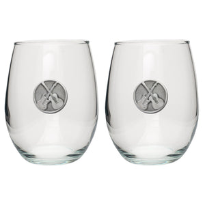Guitars Stemless Goblet (Set of 2)