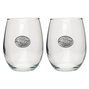 By A Nose Stemless Goblets (Set Of 2)