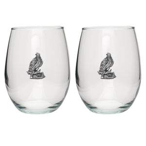 Eagles Stemless Goblets (Set of 2)