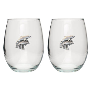 Dolphin Stemless Goblet (Set of 2)