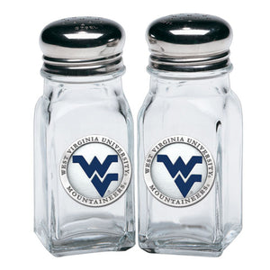 West Virginia University Salt & Pepper Shakers