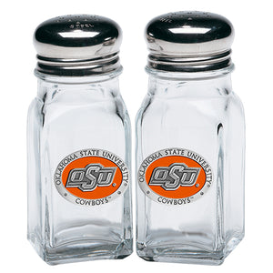 Oklahoma State University Salt & Pepper Shakers
