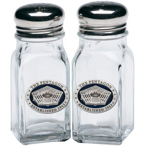 Pentagon Salt & Pepper Shakers