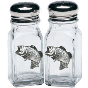 Bass Salt & Pepper Shakers