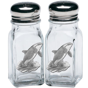 Orca Salt & Pepper Shakers