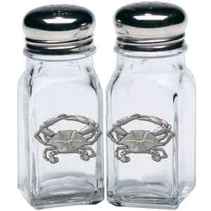 Blue Crab Salt & Pepper Shakers
