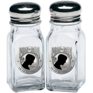P.O.W. M.I.A. Salt & Pepper Shakers