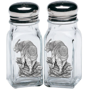 Mountain Goat Salt & Pepper Shakers