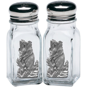 Black Bear Salt & Pepper Shakers