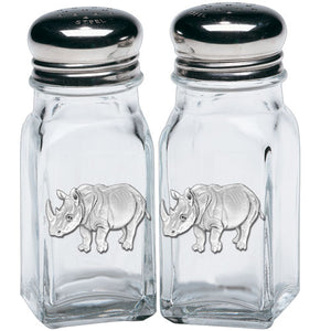Rhino Salt & Pepper Shakers