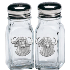 Cape Buffalo Salt & Pepper Shakers
