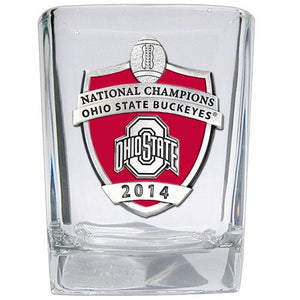 2014 Ohio State Football Championship Square Shot - Heritage Metalworks, Inc.