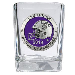 Louisiana State University National Champions 2019 Square Shot