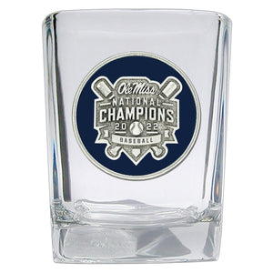Ole Miss Baseball National Champions 2022 Square Shot