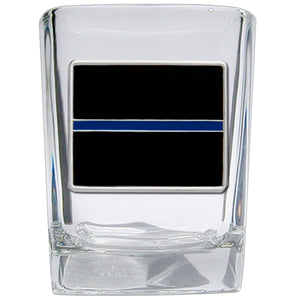Thin Blue Line Square Shot