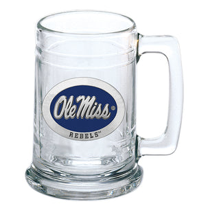 University of Mississippi "Ole Miss" Blue Logo Stein