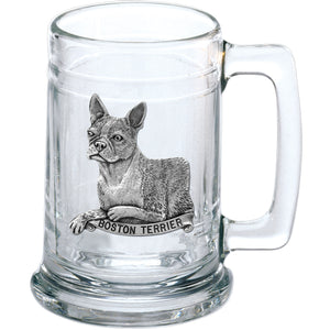 Boston Terrier Stein
