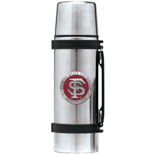 Florida State University FS Logo Thermos