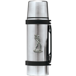 Male Golfer Thermos