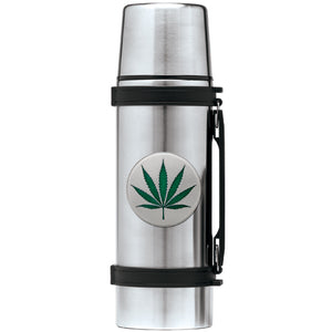 Marijuana Leaf Thermos