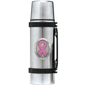 Pink Ribbon Thermos