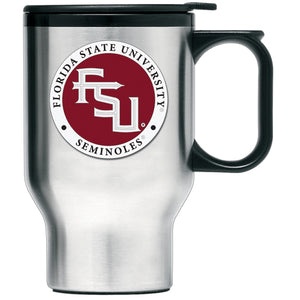 Florida State University FSU Logo Travel Mug
