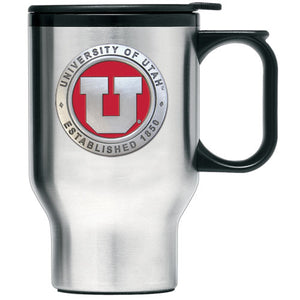 University of Utah Travel Mug