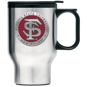 Florida State University FS Logo Travel Mug