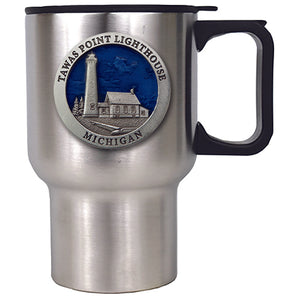 Michigan Tawas Point Lighthouse Travel Mug