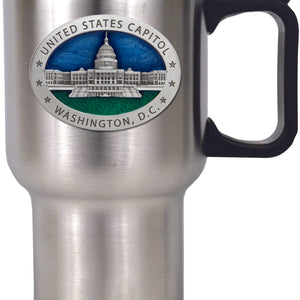 US Capitol Building Travel Mug