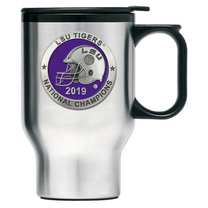 Louisiana State University National Champions 2019 Travel Mug