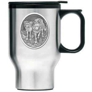 Wolves Travel Mug