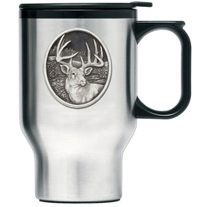 Whitetail Deer Travel Mug