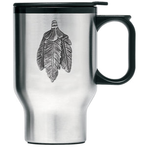 Feathers Travel Mug