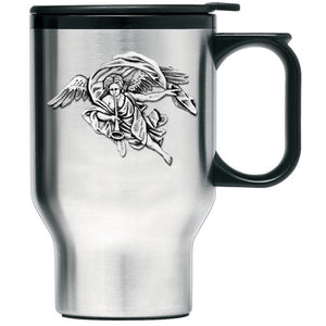 Trumpet Angel Travel Mug