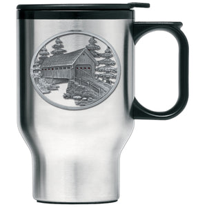 Covered Bridge Travel Mug