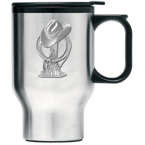 Cowboy Hat,  Travel Mug, Western