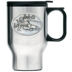 Skier Travel Mug