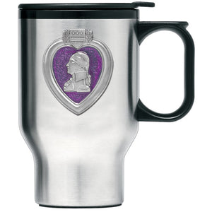 Purple Heart Travel Mug