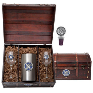 University of Memphis Wine Chest Set