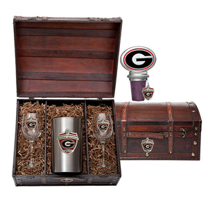 2021 Georgia Football Championship  Wine Chest Set