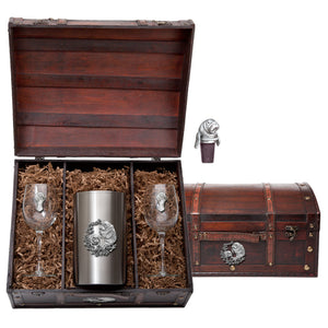 Manatee Wine Chest Set