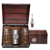 Guitars Wine Chest Set