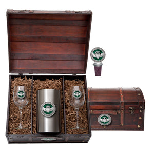 Claddagh Wine Chest Set