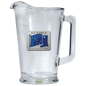 Alaska Flag Pitcher - Heritage Metalworks, Inc.