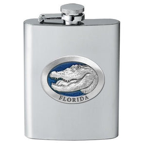 Alligator W/ Florida Flask - Heritage Metalworks, Inc.